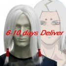Naruto Kimimaro Kaguya Cosplay Wig