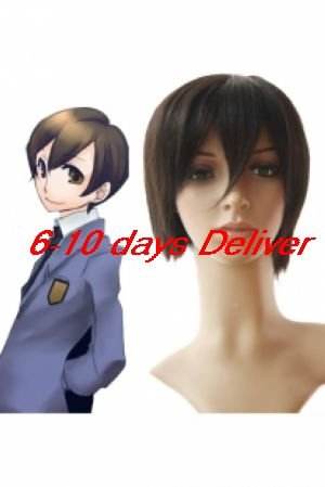 Oran High School Host Club Haruhi Fujioka Cosplay Wig