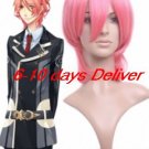 Pink Starry Sky Aozora Hayato Nylon Cosplay Wig