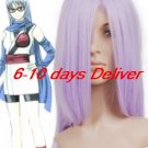 Purple Gintama Sarutobi Ayame Nylon Cosplay Wig