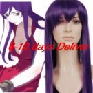 Purple Mobile Suit Gundam 00 Tieria·Erde Nylon Cosplay Wig