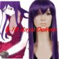 Purple Mobile Suit Gundam 00 Tieria·Erde Nylon Cosplay Wig
