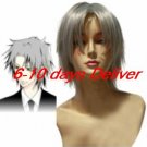 Reborn Gokudera Hayato Cosplay Wig