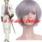 Silver Black Butler（Kuroshitsuji）—Ash Landers Nylon Cosplay Wig
