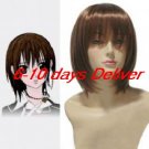 Vampire Knight Yuuki Brown Cosplay Wig