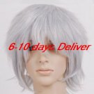 White Cheap Cosplay Wig