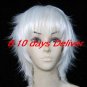 White Layered Cosplay Wig