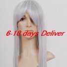 Yazoo Dark Silver Grey Long Straight Final Fantasy Sephiroth Cosplay Wig