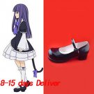 Umineko no Nakukoroni Frederica Bernkastel Black Cosplay Shoes