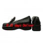 Black Butler-Ciel Black PU Cosplay Shoes
