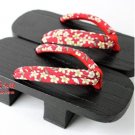 JAPANESE Kimono Zori Geta Sandals Cosplay Clogs For Female 24cm(S5830)