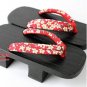 JAPANESE Kimono Zori Geta Sandals Cosplay Clogs For Female 24cm(S5830)