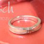 B030541 Silver Ring With Ribbon Shape