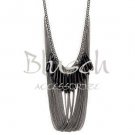 B030543 Stylish Antique Black Necklace