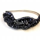B030536 Dazzling Black Hair Band
