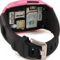 Wrist Watch Cell Phone Quad Band with Touch Screen Bluetooth Camera FM