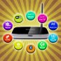 CS918 Quad Core DLAN Smart TV Box Media Player WiFi 3D 1080P 2GB 8GB XBMC Youtube