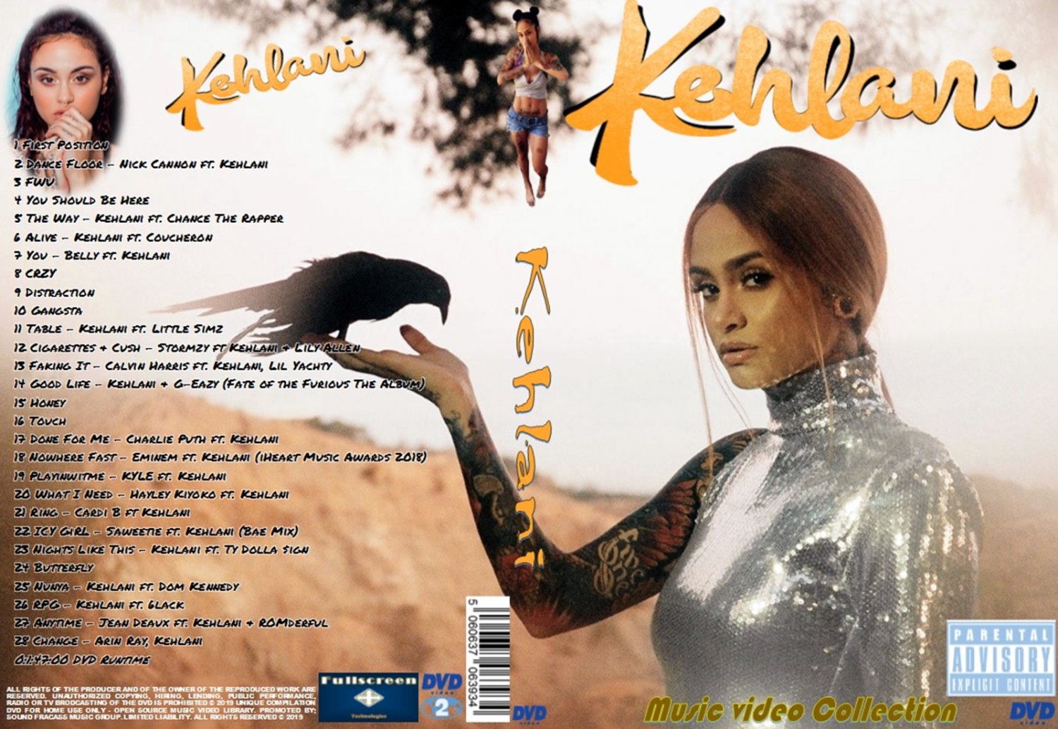 Kehlani Music Video DVD