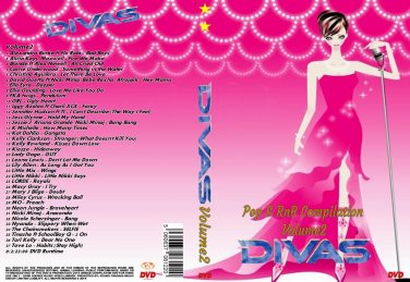 Divas Music Video Compilation DVD Pop & RnB Various Artists V2