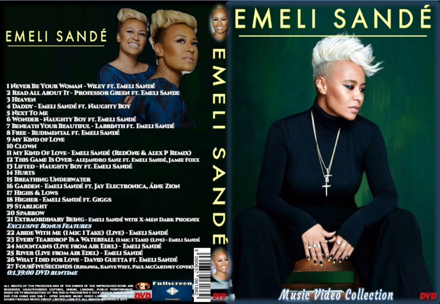 Emeli Sande Music Video DVD