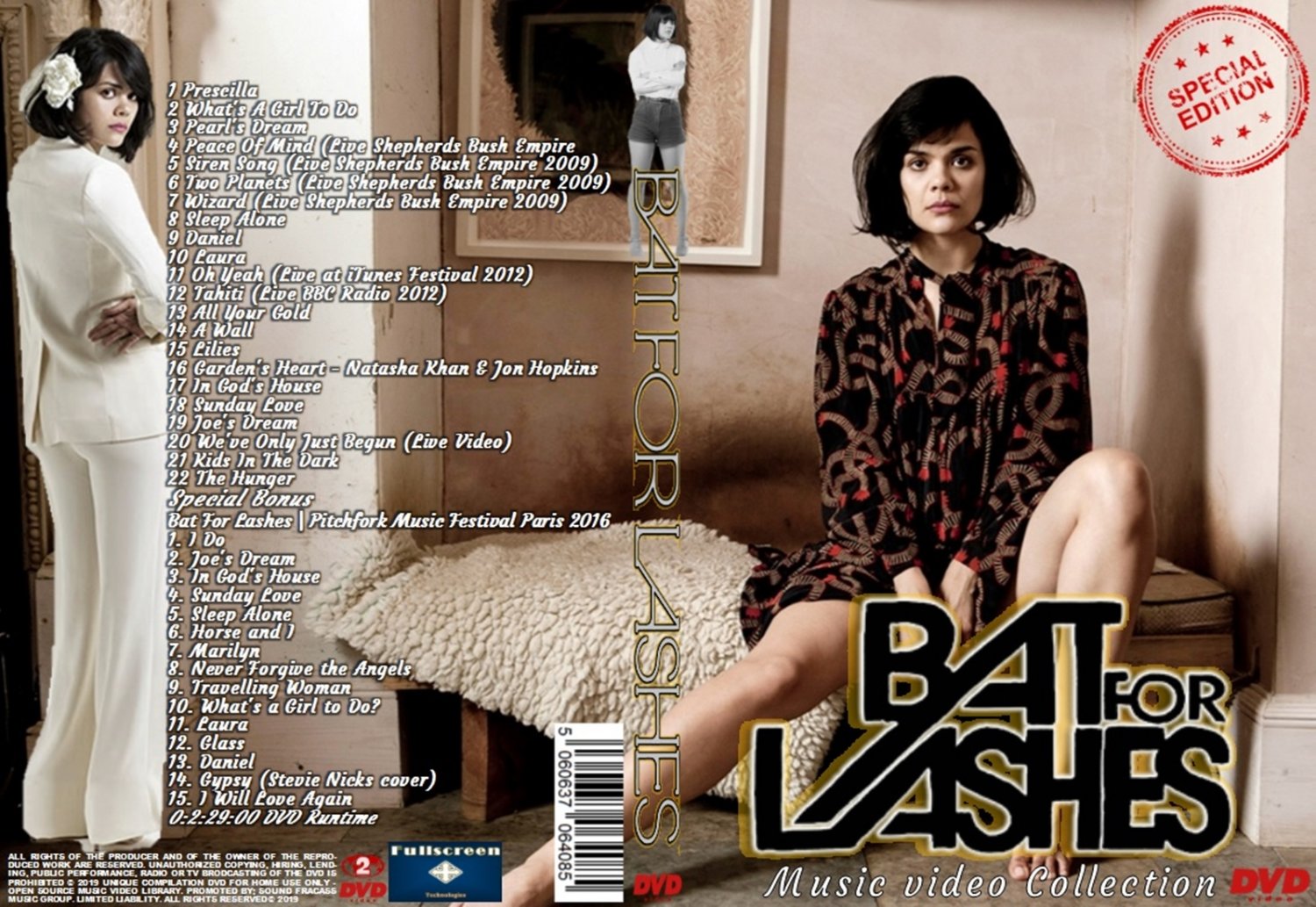 Bat For Lashes Music Video DVD Special edition