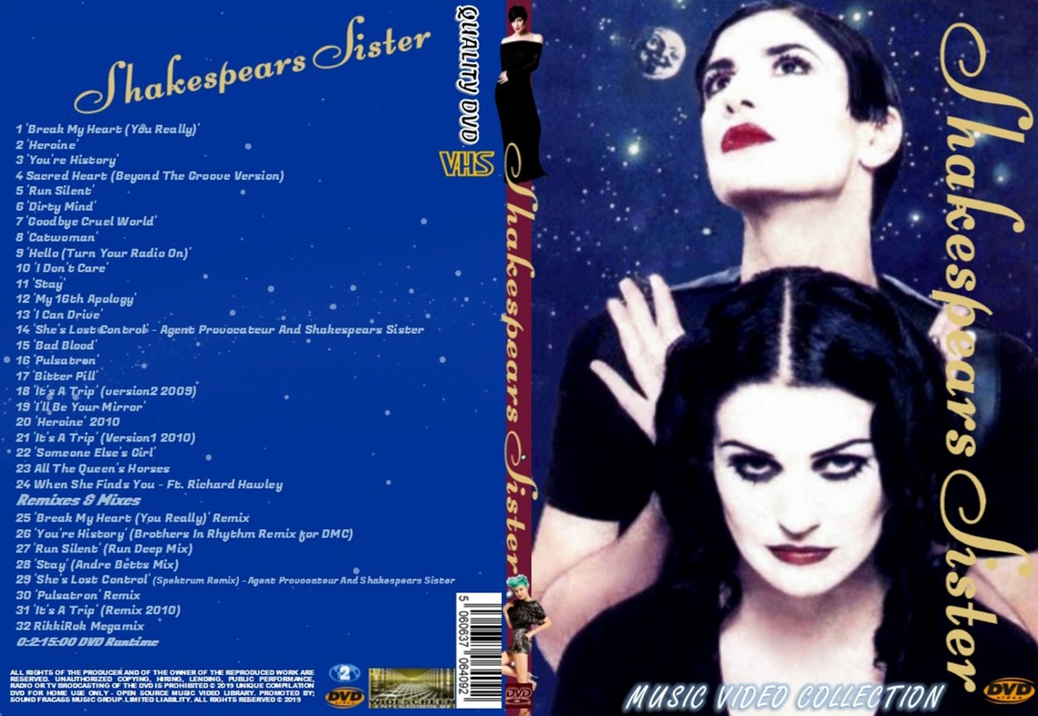 Shakespear's Sister Music Video DVD