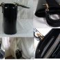 Auth Lanvin Paris 2way handbag, black, Suede/leather ,Used