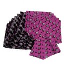 Cotton Pink Pirate Girl Bandannas 1- dz