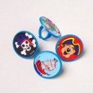 Pirate Adjustable Rings 1 dz