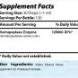 Absonutrix Serrapeptase Enzyme 4 Fl Oz Anti oxidant 125000 spu Easy Absorption