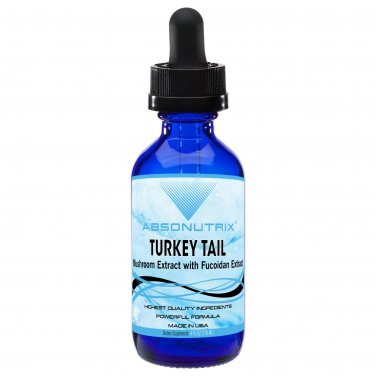 Absonutrix Turkey Tail Mushroom with Fucoidan Extract antioxidant Immune booster