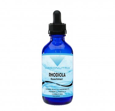 Absonutrix Rhodiola Rosea Extract 500mg 4Oz Adaptogen Helps Reduce Stress