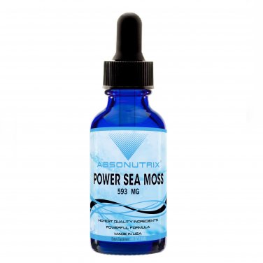 Absonutrix Power Sea Moss 593mg Burdock Root Extract, Irish Moss, Bladderwrack