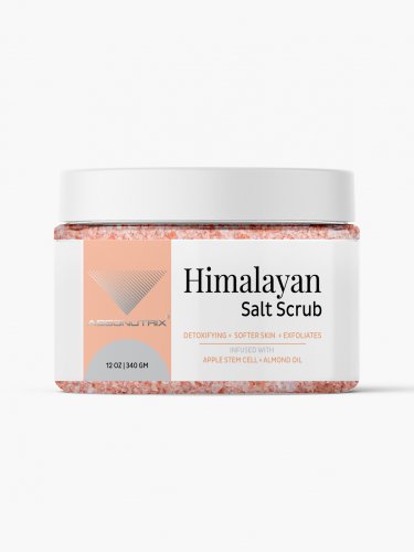 Absonutrix Himalayan Salt Scrub Detoxifying Softer Skin Exfoliates AppleStemcell