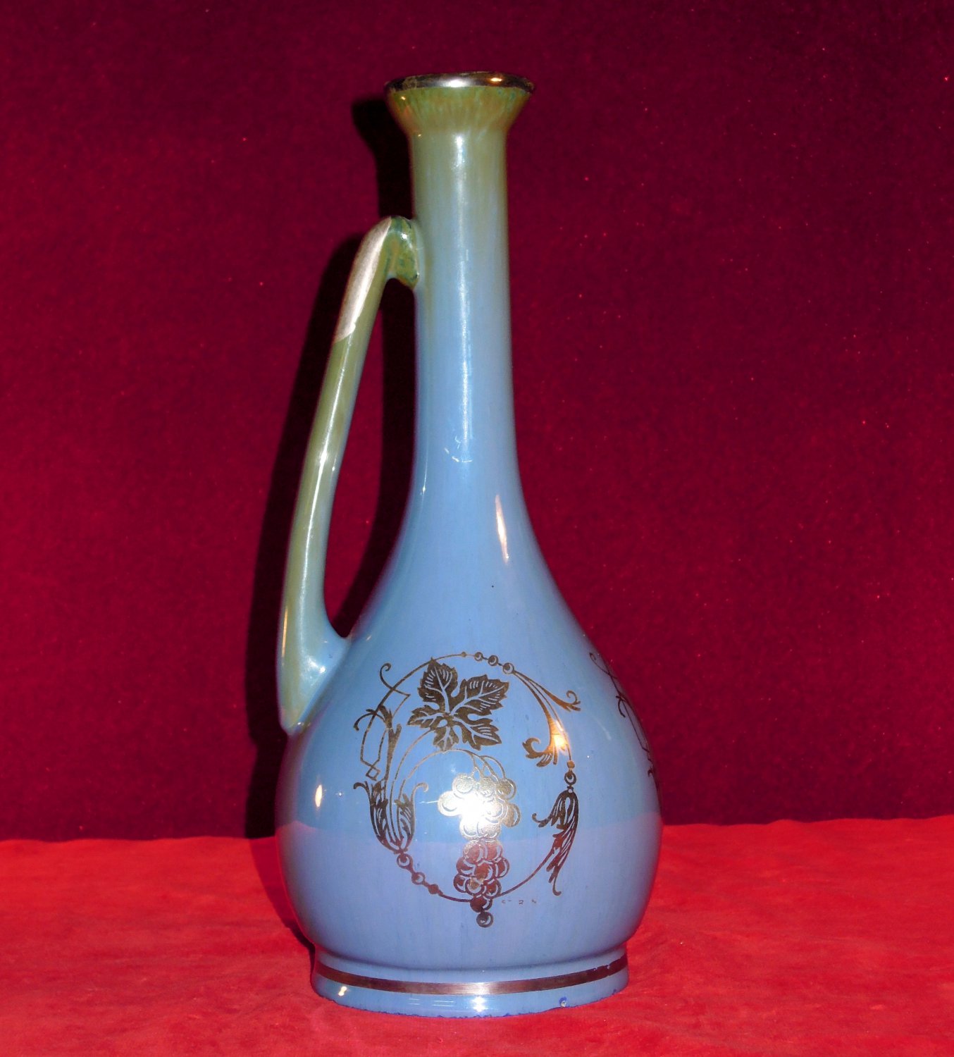 Decanter Music Box Lador Swiss Made Blue