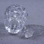Czechoslovakia Perfume Bottle Clear
