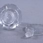 Czechoslovakia Perfume Bottle Clear