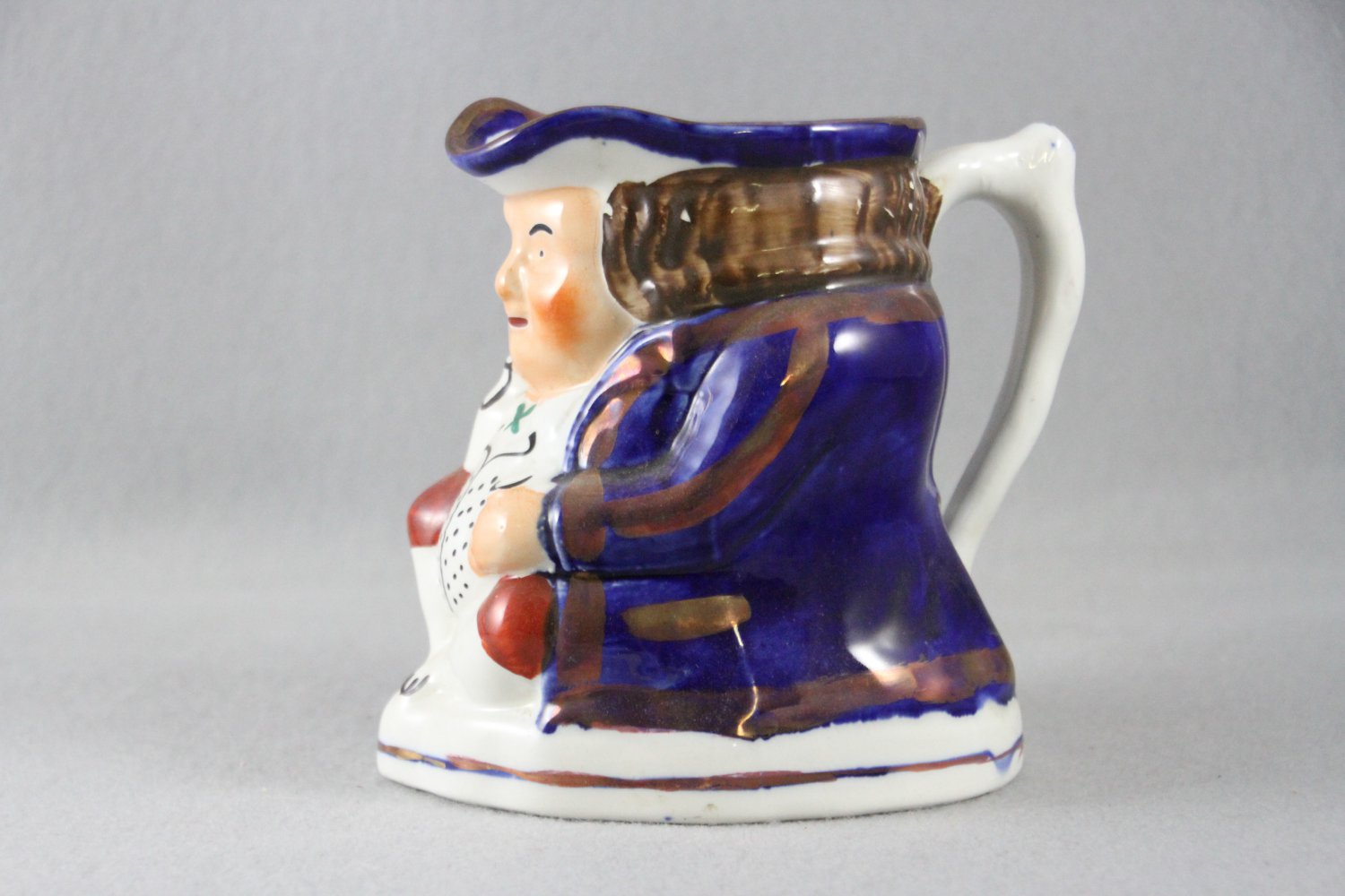 Allertons Toby Mug England Cobalt