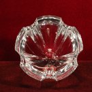 Vintage Orrefors Crystal Bowl Scalloped Rim Made in Sweden