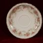 Haviland China Saucer Floral Pink with Gold Trim P