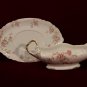 Haviland China Gravy Boat  floral pattern