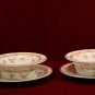 Haviland China Desert Bowls  Roses Chain Link Pattern