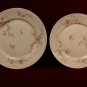 Haviland China Plates Pink Roses Embossed P
