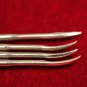 Vintage Silver Nut Pick Set of Four