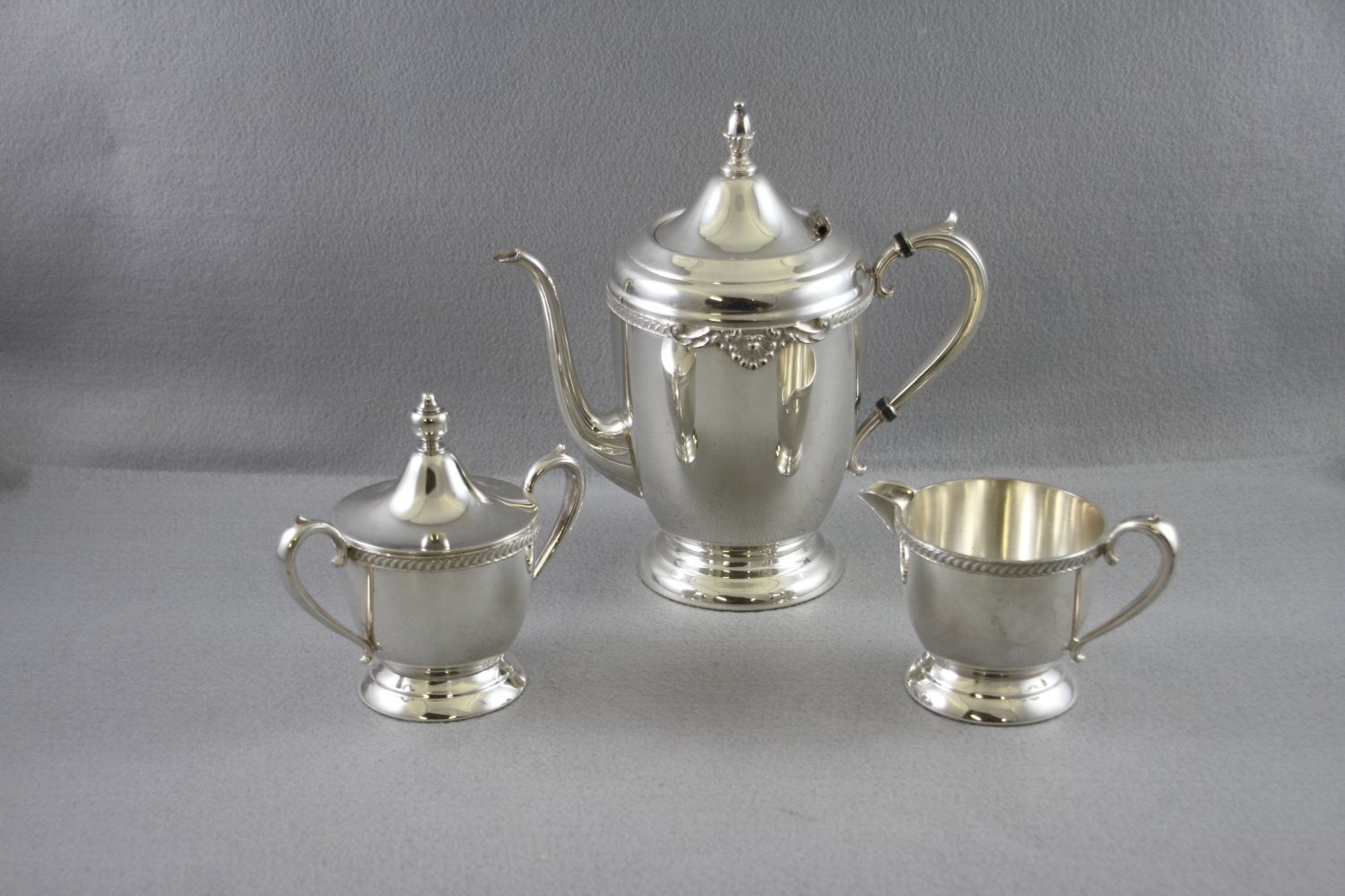 Sheets Rockford Tea Pot Service Silver Plated