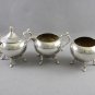 Silver Plated Creamer Sugar Bowl and Container