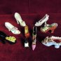 Porcelain Glass  Shoe Collection Ten Pieces