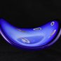 Millefiori Glass Bowl Flowers Geometric Blue