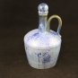 Pairs Musical Pottery Jug Blue  and white How Dry I am Vintage