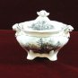 Antique Transfer ware Bowl with lid Themes Unique